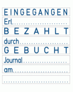 Textplattenset f�r Trodat Professional 5430/L