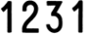 Ziffernbanddrehstempel Trodat Classic 1594