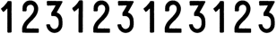 Ziffernbanddrehstempel Trodat Classic 15912