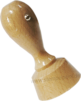 Holzstempel rund