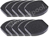 Ersatzstempelkissen rund E/Pocket Stamp RQ25 - 10er Sparpack