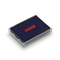 Ersatzstempelkissen 6/4929/2 f�r Trodat Printy Datumstempel 4729 - rot/blau