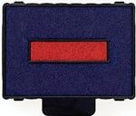 Ersatzstempelkissen 6/512/2 f�r Trodat Profess. Datumstempel 54126/PL - rot/blau