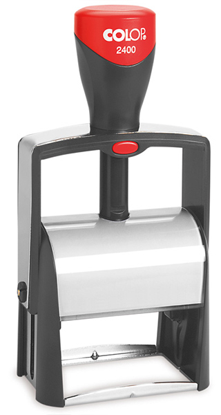 Tabellenstempel Colop Classic Line 2400 mit Wunschtext Variante 1 