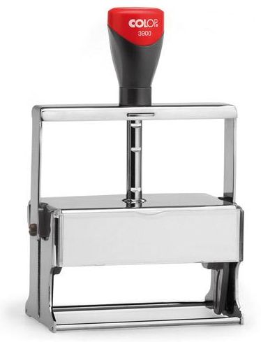 Tabellenstempel Colop Expert Line 3900 mit Lagertext "Erstellt, Gepr�ft, Freigabe, ..." 