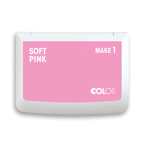 Stempelkissen Colop Make 1 soft pink, Gr��e: 9 x 5 cm