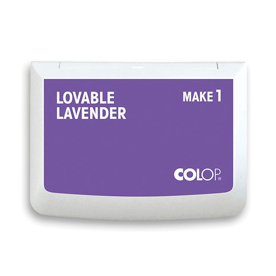 Stempelkissen Colop Make 1 lovable lavender, Gr��e: 9 x 5 cm