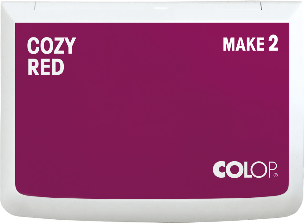 Stempelkissen Colop Make 2 cozy red, Gr��e: 11 x 7 cm