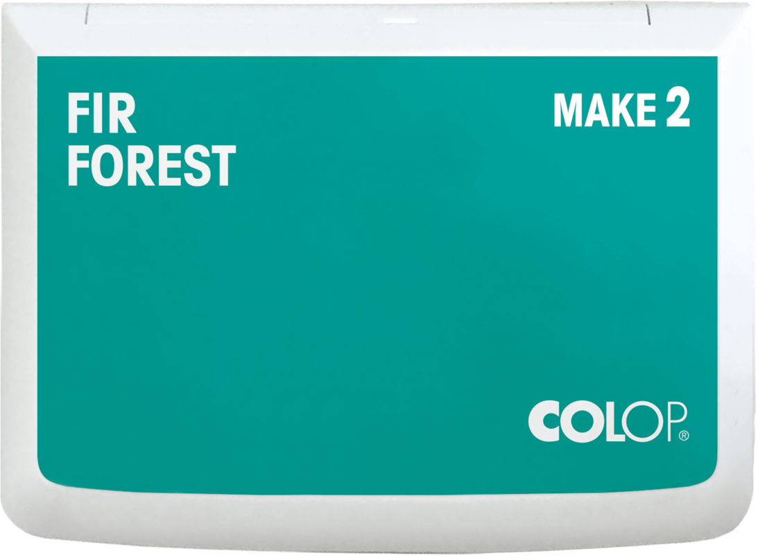 Stempelkissen Colop Make 2 fir forest, Gr��e: 11 x 7 cm