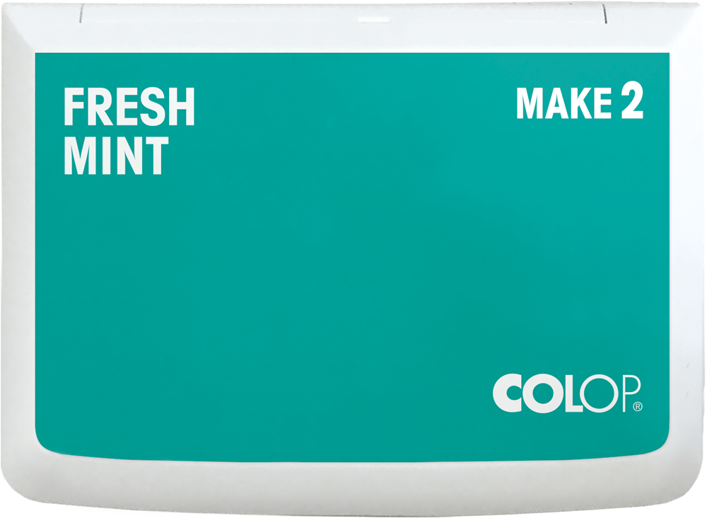Stempelkissen Colop Make 2 fresh mint, Gr��e: 11 x 7 cm