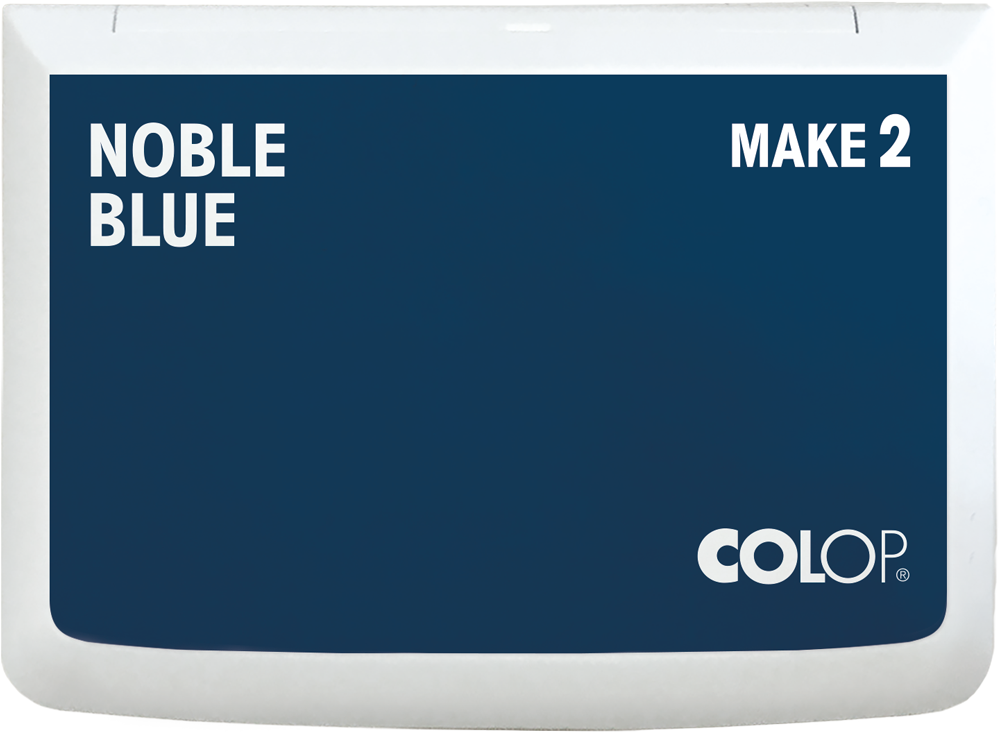 Stempelkissen Colop Make 2 noble blue, Gr��e: 11 x 7 cm