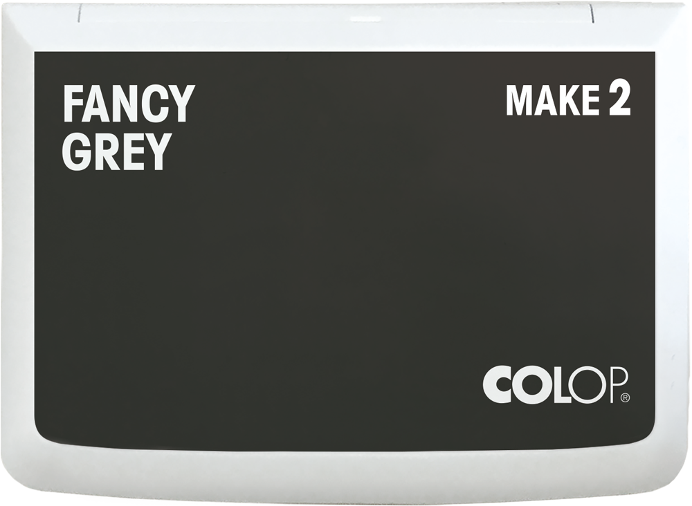 Stempelkissen Colop Make 2 fancy grey, Gr��e: 11 x 7 cm