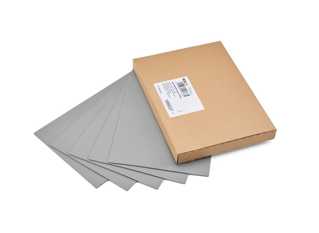 Lasergummi A4 zur eigenen Bearbeitung - Colop Stempelgummi (10er Pack!)