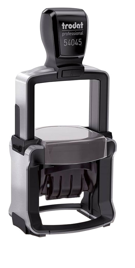 Trodat Professional 54045 Datumstempel Text rund � 45 mm