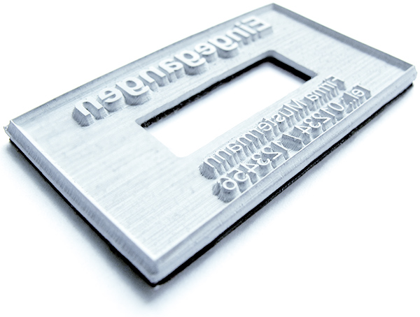 Textplatte f�r Colop Expert Line Datumstempel 3860