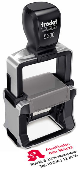Trodat Professional 5200 MCI 4.0 (mehrfarbiger Abdruck)