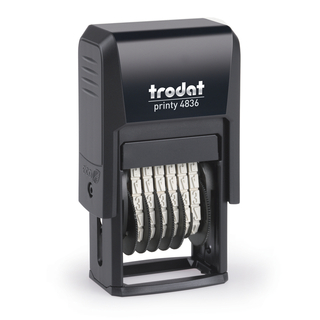 Ziffernbanddrehstempel Trodat Printy 4836