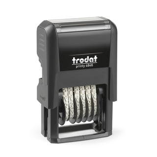 Ziffernbanddrehstempel Trodat Printy 4846