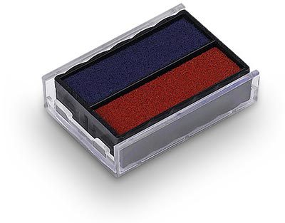 Ersatzstempelkissen E/10 f�r Colop Mini-Dater S 160 - rot/blau