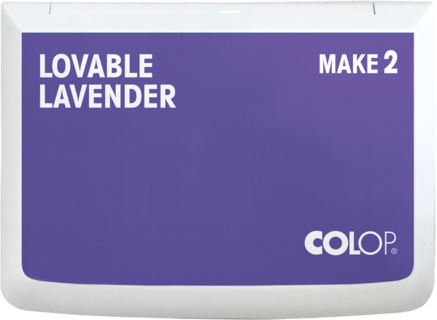 Stempelkissen Colop Make 2 lovable lavender, Gr��e: 11 x 7 cm