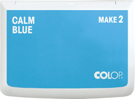 Stempelkissen Colop Make 2 calm blue, Gr��e: 11 x 7 cm