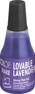 Colop Stempelfarbe Make 25 ml 06_refill-bottle-lovable-lavender-front.png
