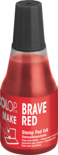 Colop Stempelfarbe Make 25 ml 13_refill-bottle-brave-red-front.png