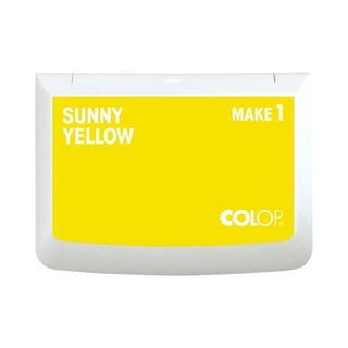 Stempelkissen Colop Make 1 sunny yellow, Gr��e: 9 x 5 cm