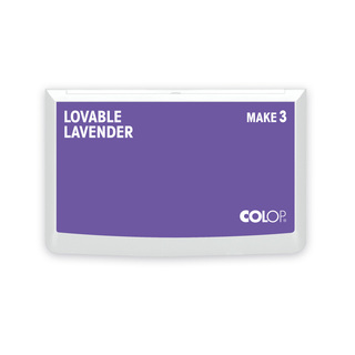 Stempelkissen Colop Make 3 lovable lavender, Gr��e: 16 x 9 cm