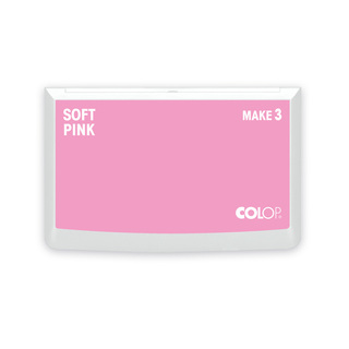 Stempelkissen Colop Make 3 soft pink, Gr��e: 16 x 9 cm
