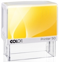 Colop Printer 50 wei�/gelb