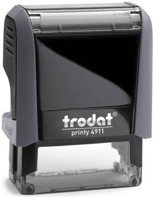 Trodat Printy 4911 Textilstempel Eco-grau