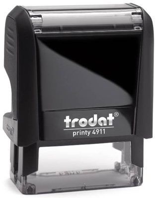 Trodat Printy 4911 Textilstempel ECO-schwarz