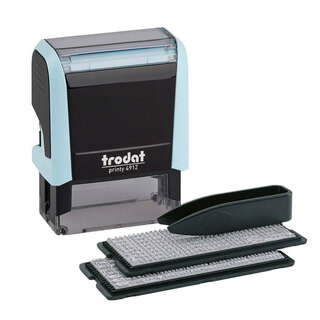 Typomatic Trodat Printy 4912 Pastell Edition Pastell-blau