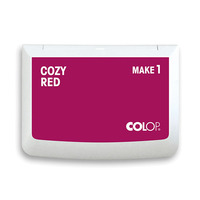 Stempelkissen Colop Make 1 cozy red, Gr��e: 9 x 5 cm