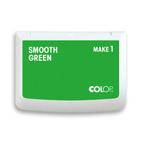Stempelkissen Colop Make 1 smooth green, Gr��e: 9 x 5 cm