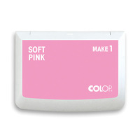 Stempelkissen Colop Make 1 soft pink, Gr��e: 9 x 5 cm