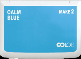 Stempelkissen Colop Make 2 calm blue, Gr��e: 11 x 7 cm