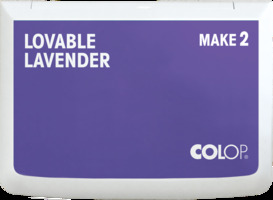 Stempelkissen Colop Make 2 lovable lavender, Gr��e: 11 x 7 cm