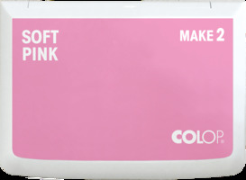 Stempelkissen Colop Make 2 soft pink, Gr��e: 11 x 7 cm