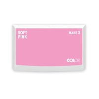 Stempelkissen Colop Make 3 soft pink, Gr��e: 16 x 9 cm