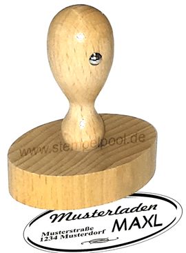 Ovale Stempel