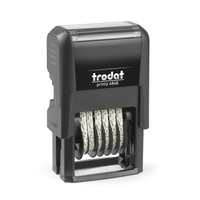 Ziffernbanddrehstempel Trodat Printy 4846